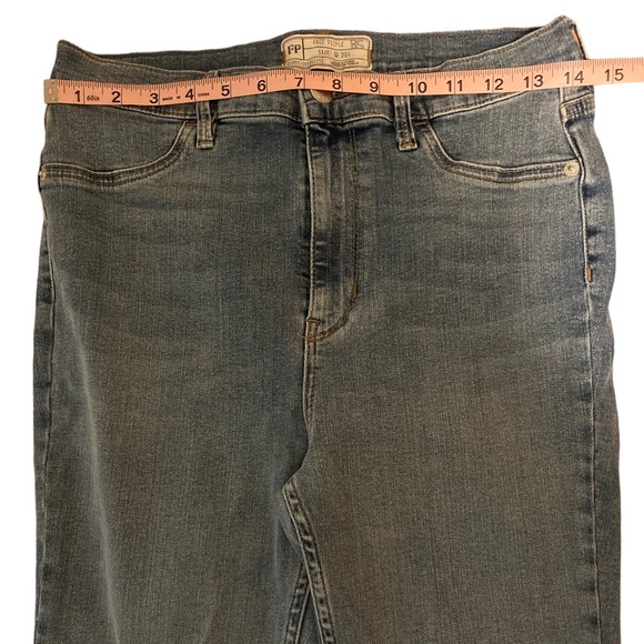 Free People High Waist Skinny Ankle Jean Size W 30 L - Picture 6 of 8